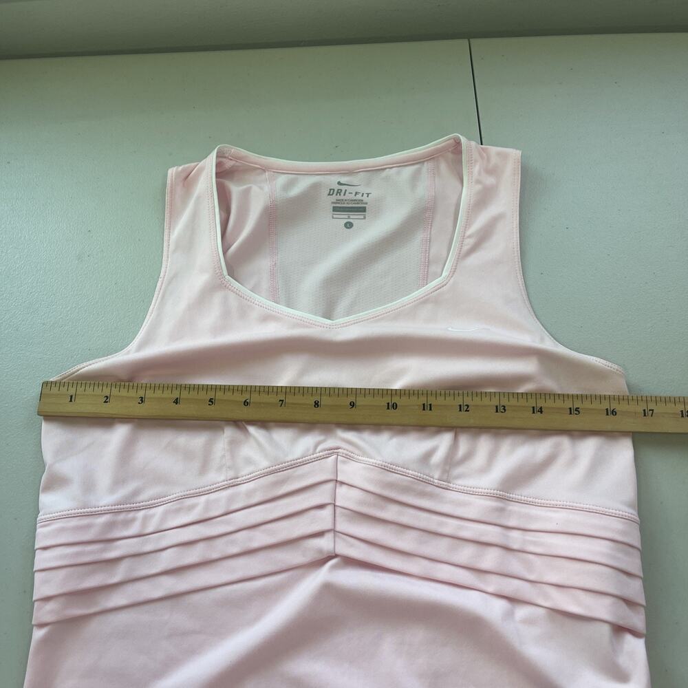 Nike Women Tennis Skirt Pink 3 Piece Set Size M* Dry Fit Pickleball Tennis Tanks - Picture 7 of 16